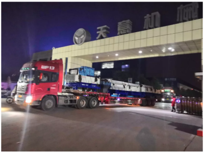 年終歲末天意機械發(fā)貨忙 加班加點為市場！